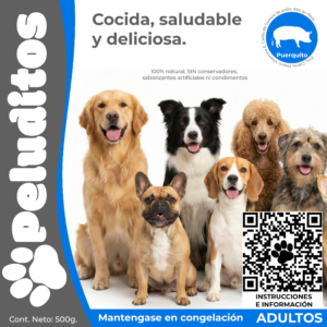 Puerquito para adultos en presentación de 500g