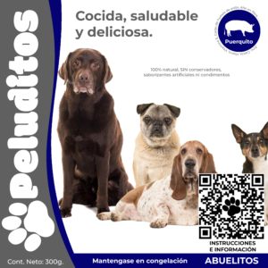 Puerquito para abuelitos en presentación de 300g